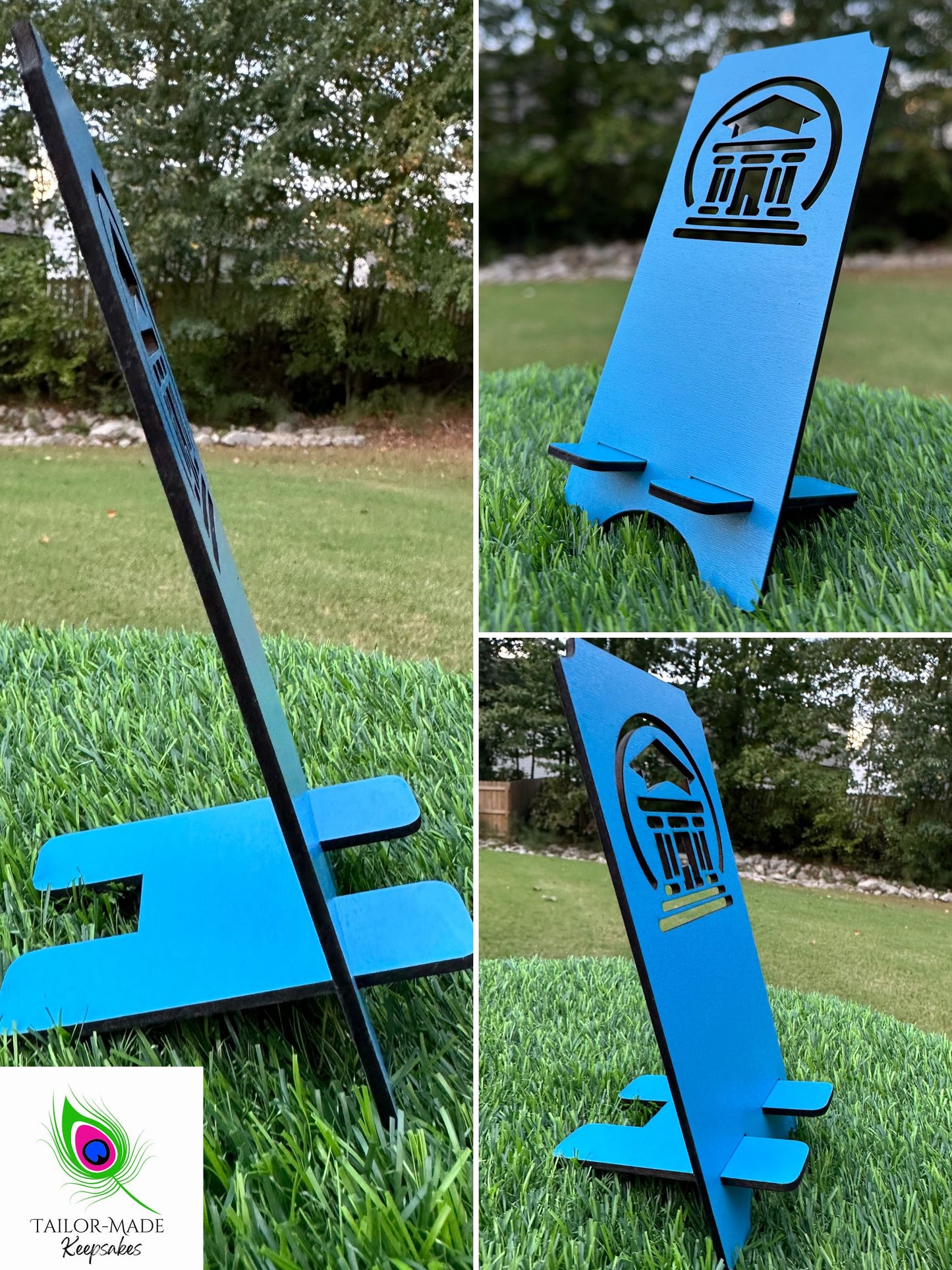 Collegiate Phone Stand | Tailor Made Keepsakes