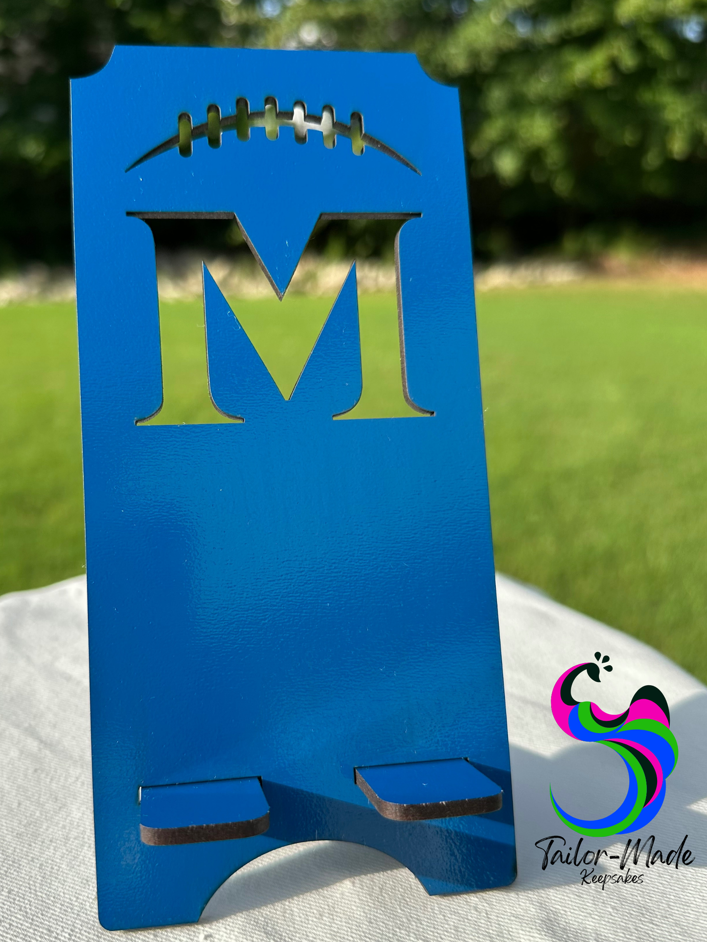 Personalized Sports Phone Holder – Football, Basketball, Baseball & More | Tailor-Made Keepsakes