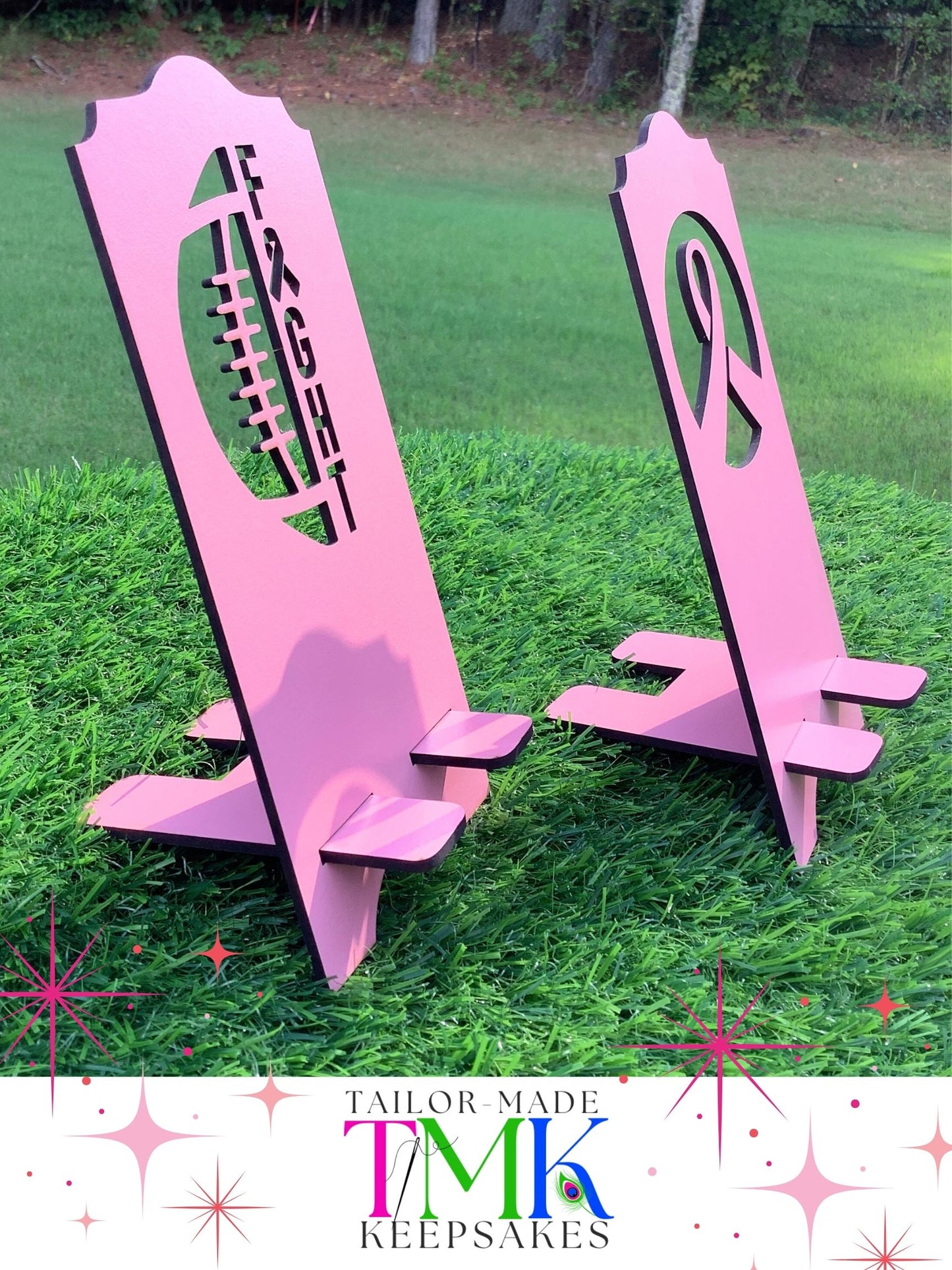 Breast Cancer Awareness Phone Stand| Survivor & Support Gift| Tailor-Made Keepsakes