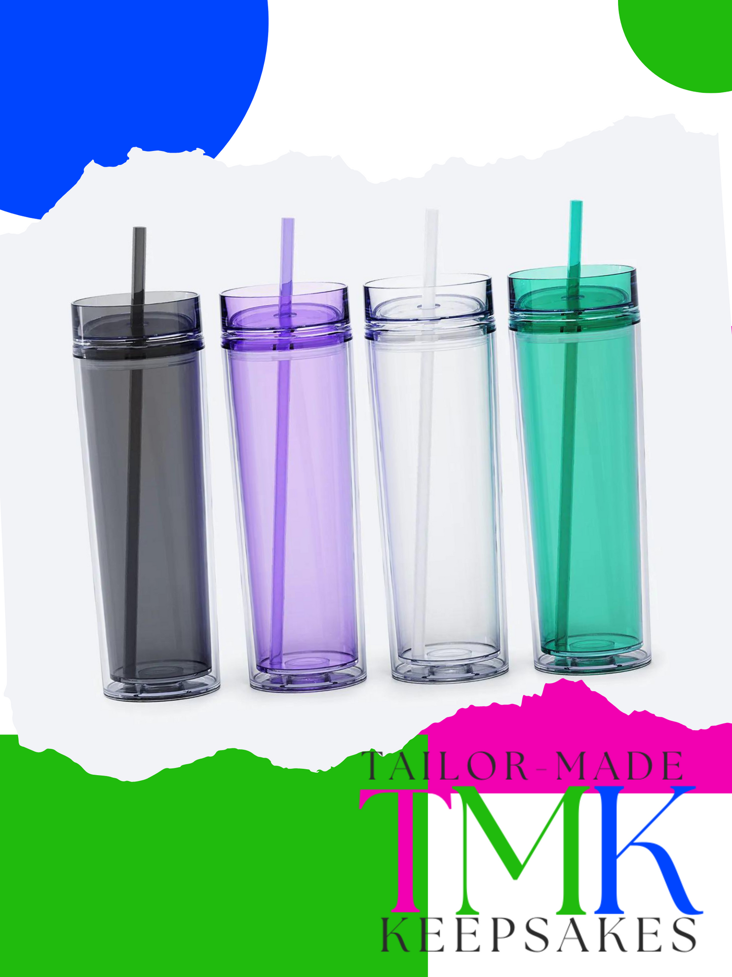 Custom Condensation Free Acrylic Tumbler | Tailor-Made Keepsakes