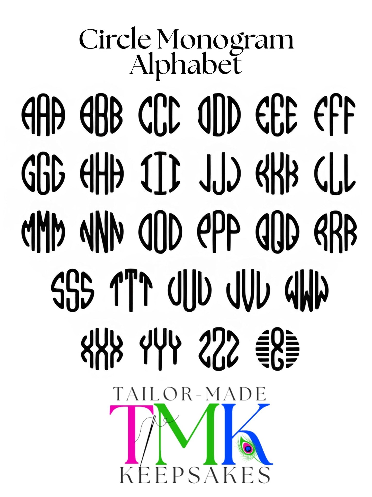 Circle Monogram