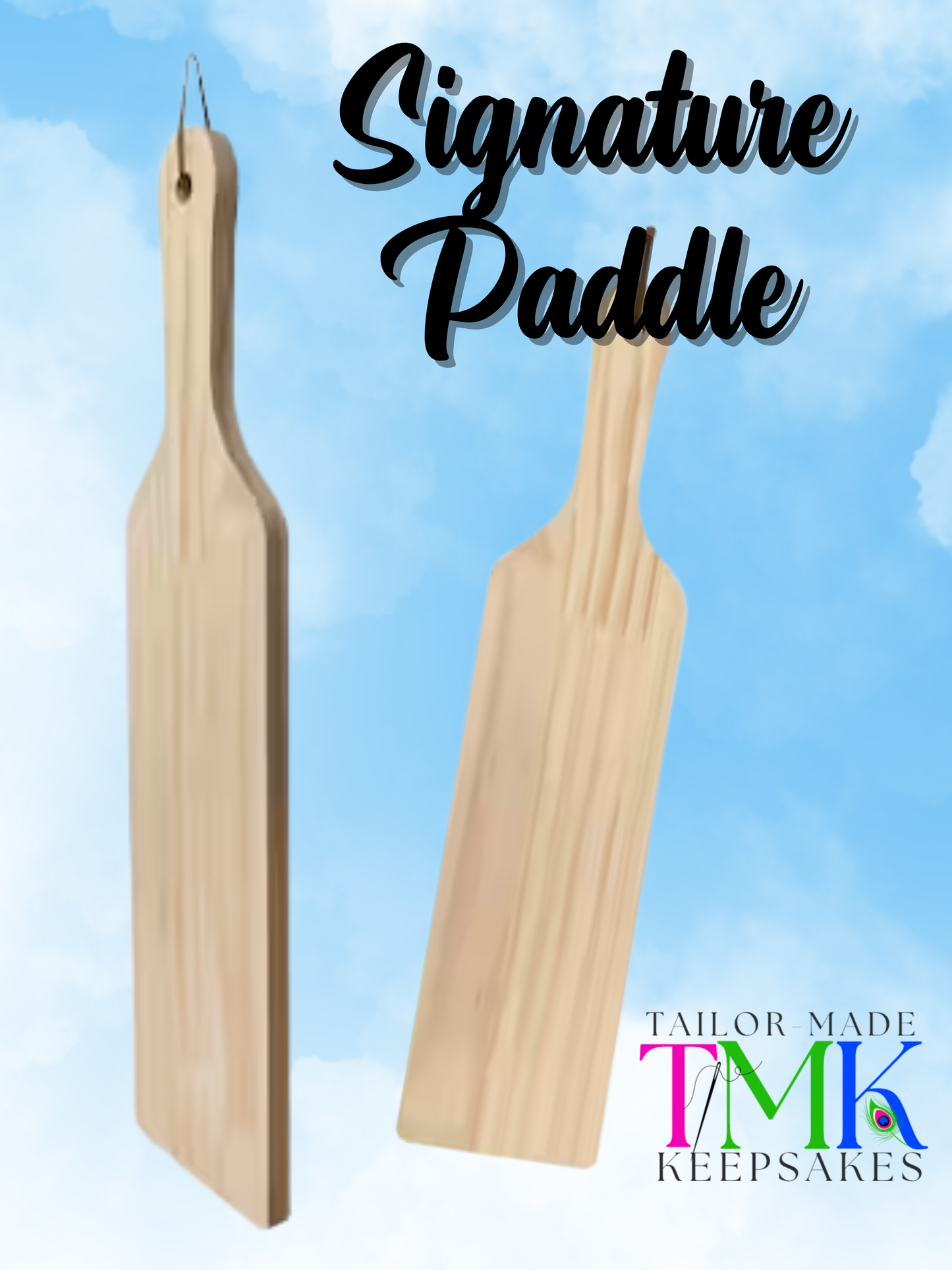 Custom Sorority & Fraternity Paddle – 24” Personalized Engraved Wood | Tailor-Made Keepsakes