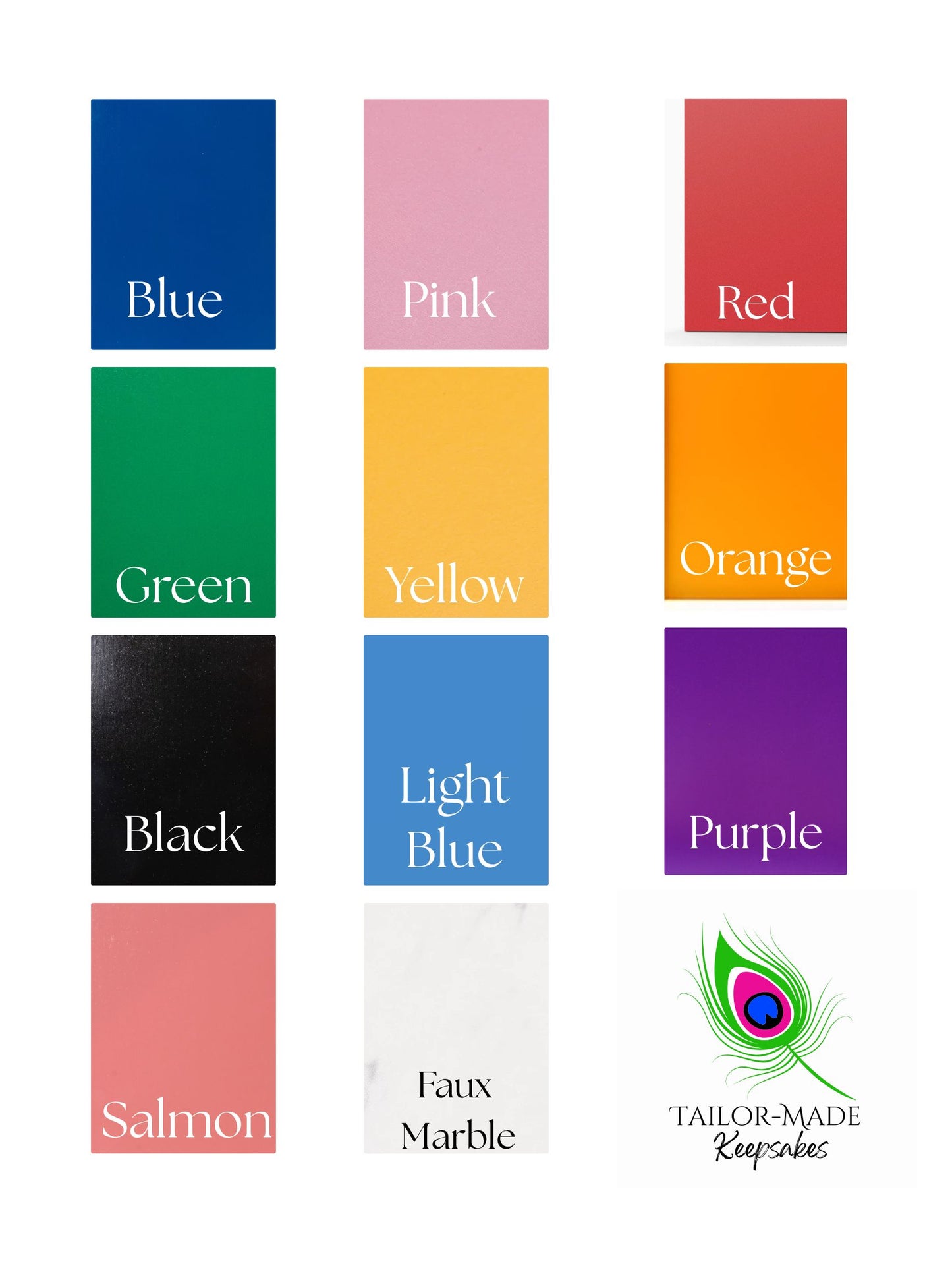 Peacock Feather Phone Stand | Tailor-Made Keepsakes